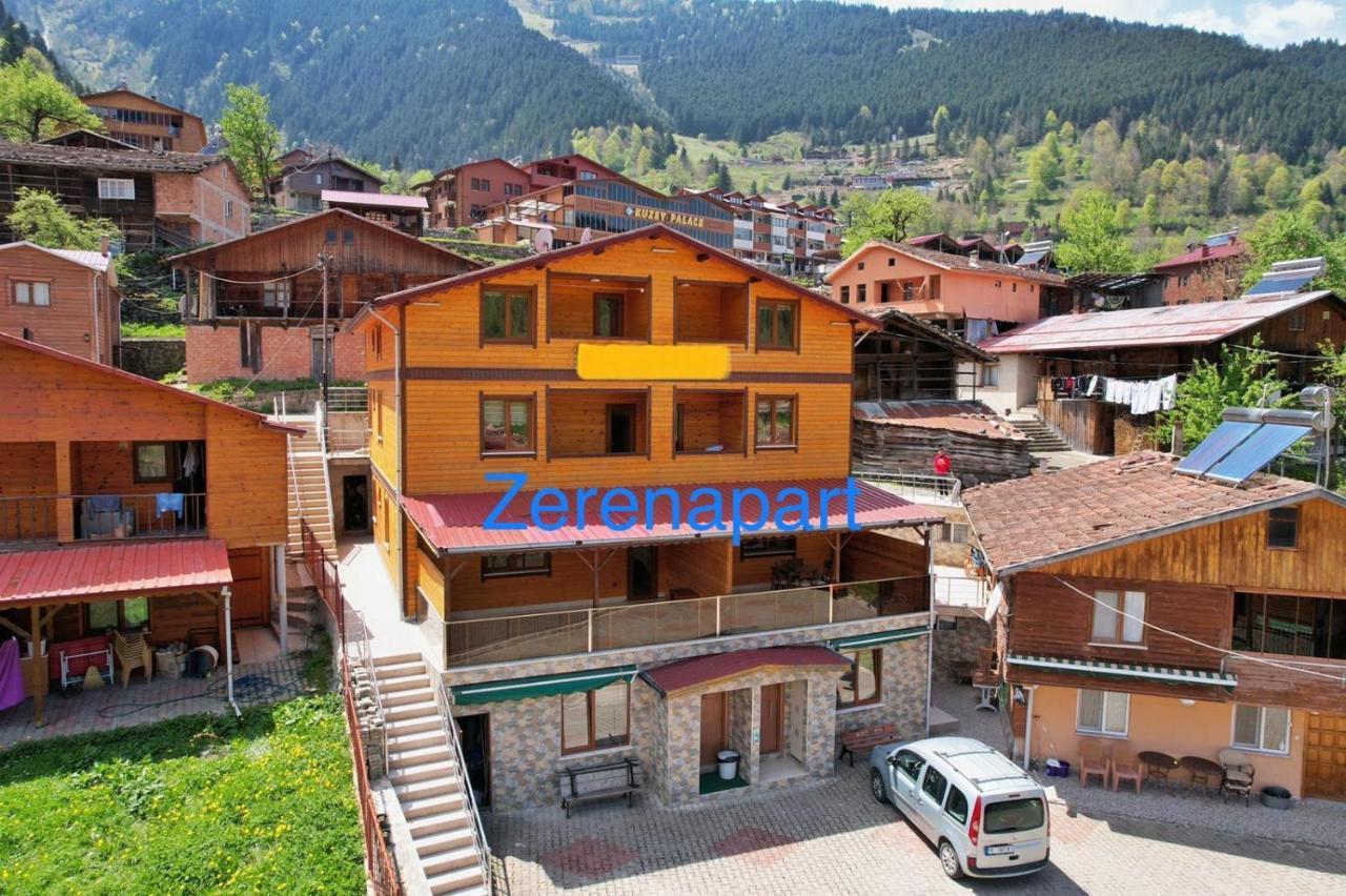 Zeren Bungalov Aparthotel Uzungol Exterior foto