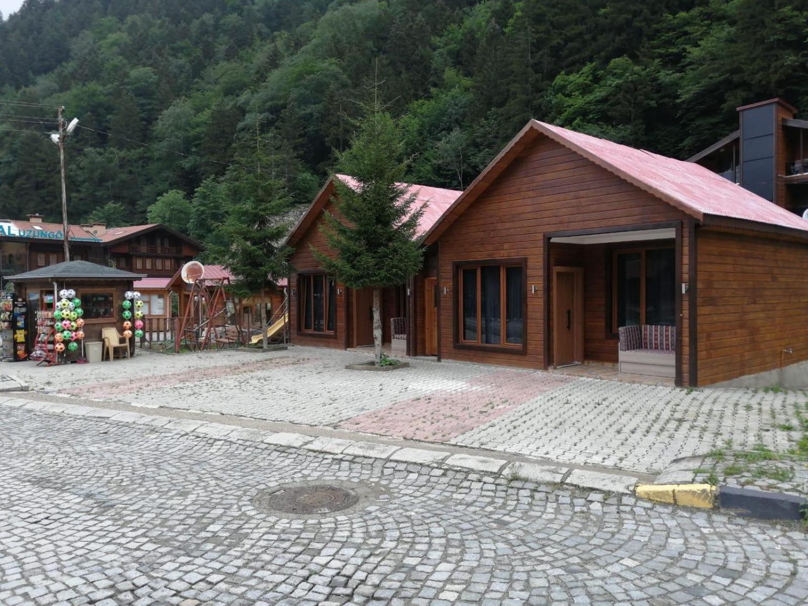 Zeren Bungalov Aparthotel Uzungol Exterior foto